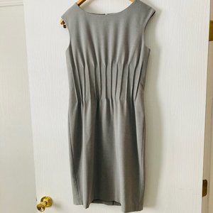 Calvin Klein Gray Sleeveless Sheath Dress